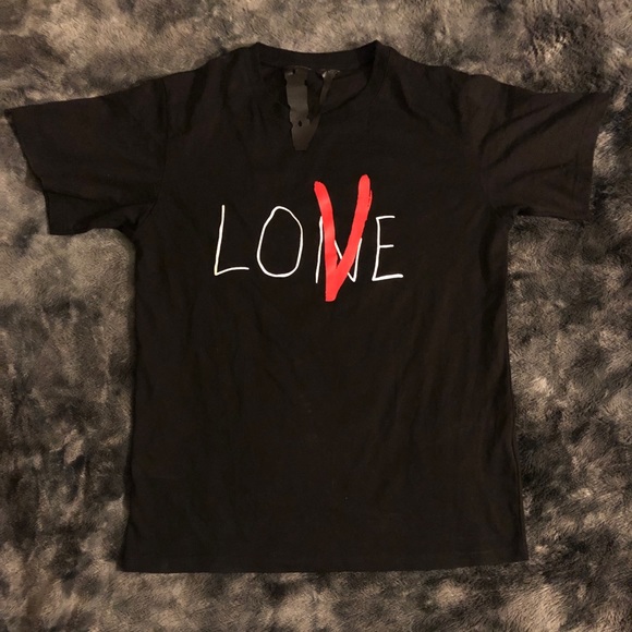 vlone love tee